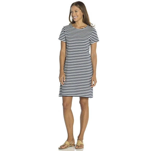 Sail to Sable Dresses & Skirts - Sail to Sable Nautical Striped Mini Dress